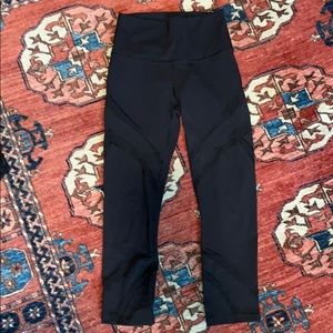 Lululemon Wunder Under High Rise Mesh Crops 4